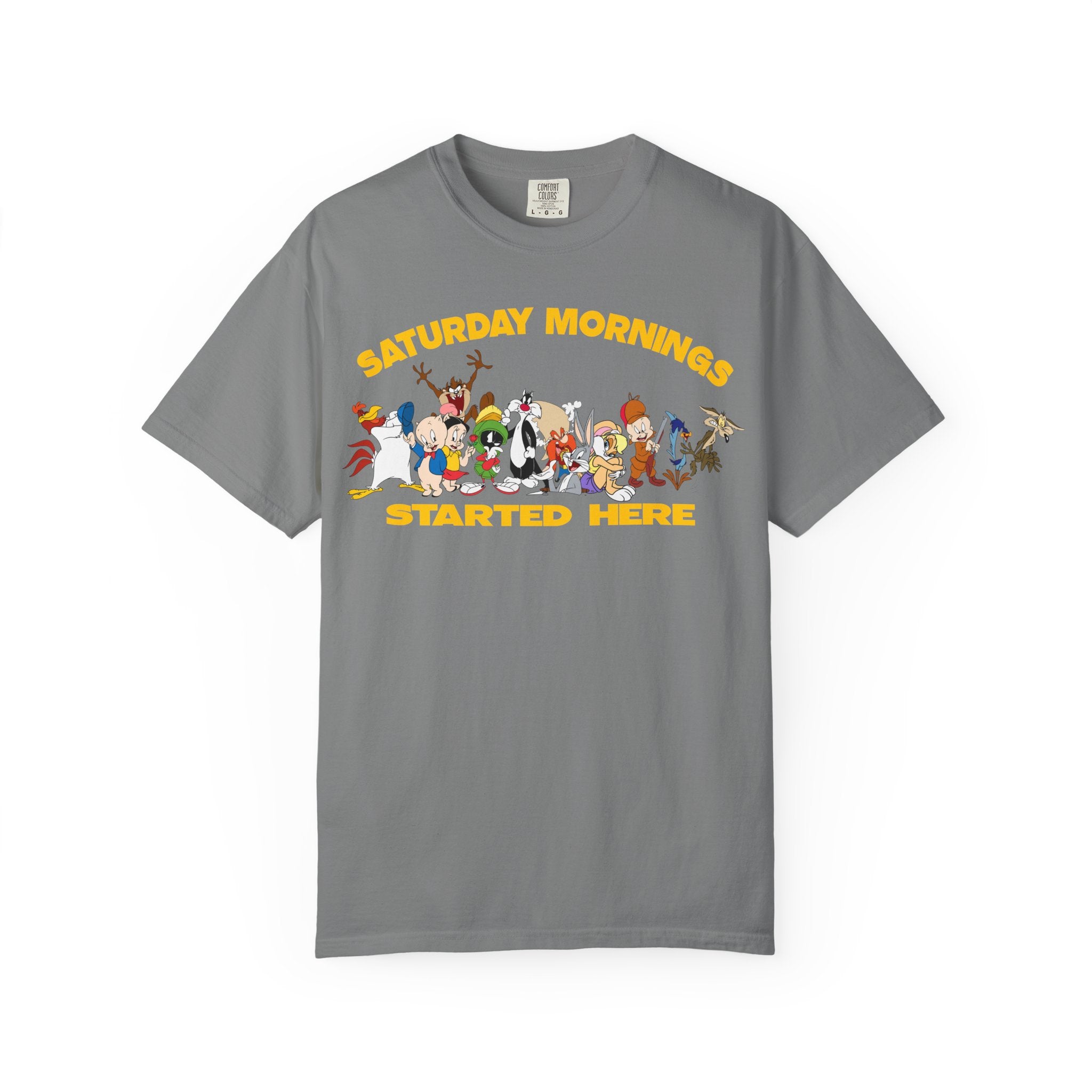 Loony Tunes on Saturdays T-Shirt — Retro Cartoon Weekend Tee