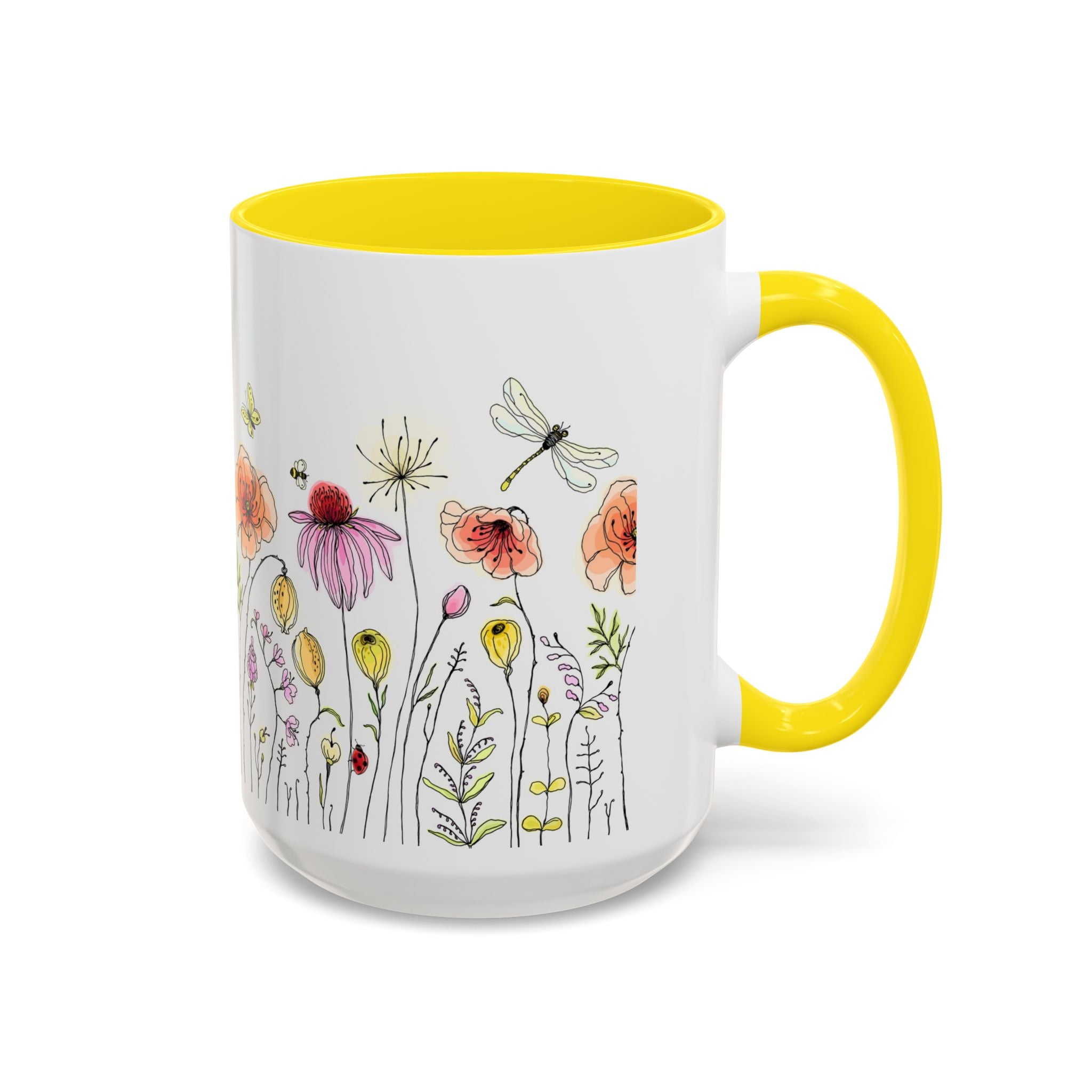 My Kid Made This Wildflower Meadow Accent Coffee Mug – Botanical Floral 11/15oz