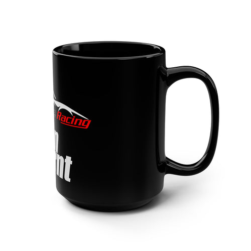 Ben Burnt Racing Black 15oz Mug — Full Throttle Racing Coffee Cup
