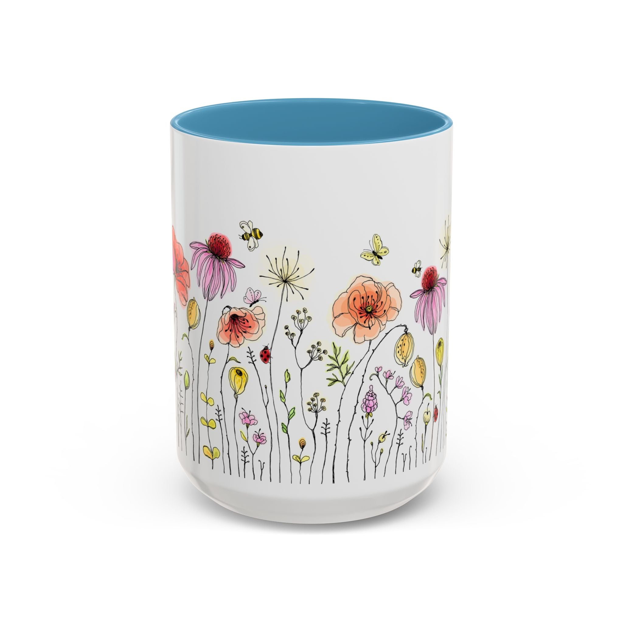 My Kid Made This Wildflower Meadow Accent Coffee Mug – Botanical Floral 11/15oz