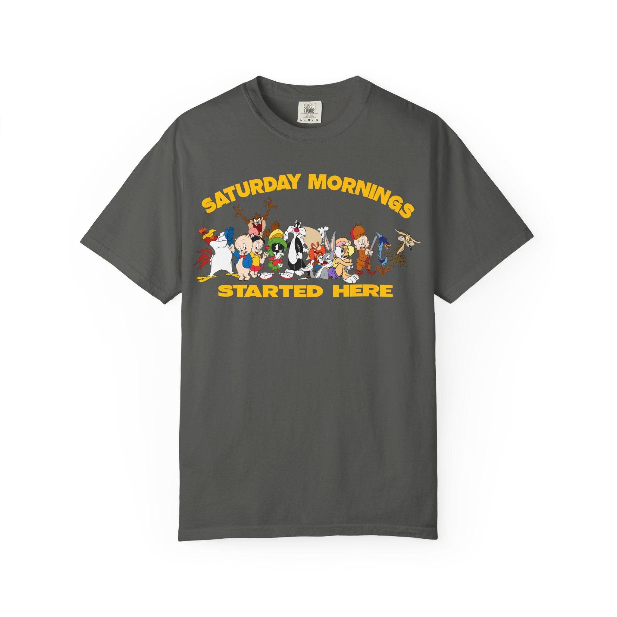 Loony Tunes on Saturdays T-Shirt — Retro Cartoon Weekend Tee