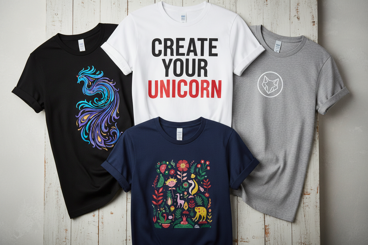 one off custom t shirts 